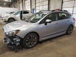 Salvage cars for sale at Blaine, MN auction: 2016 Subaru Impreza Sport Premium