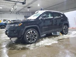 Salvage cars for sale at Candia, NH auction: 2022 Jeep Compass Limited