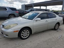 Lexus salvage cars for sale: 2003 Lexus ES 300