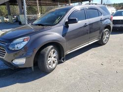 Chevrolet salvage cars for sale: 2016 Chevrolet Equinox LT