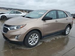 Salvage cars for sale at Grand Prairie, TX auction: 2018 Chevrolet Equinox LS