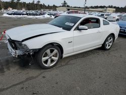 Salvage cars for sale at Exeter, RI auction: 2014 Ford Mustang GT