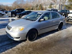 Vehiculos salvage en venta de Copart North Billerica, MA: 2007 Toyota Corolla CE