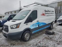 Salvage cars for sale from Copart Franklin, WI: 2015 Ford Transit T-250