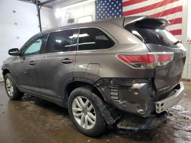 2016 Toyota Highlander LE