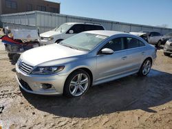 Salvage cars for sale at Kansas City, KS auction: 2016 Volkswagen CC Base