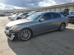 Salvage cars for sale at Louisville, KY auction: 2005 Infiniti G35