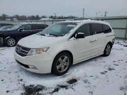 Salvage cars for sale at Pennsburg, PA auction: 2012 Honda Odyssey Touring