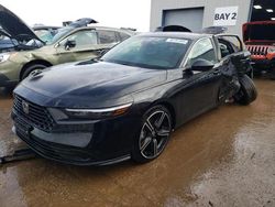 Salvage cars for sale at Elgin, IL auction: 2024 Honda Accord Hybrid Sport