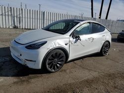 Tesla salvage cars for sale: 2020 Tesla Model Y