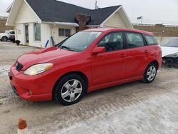 Salvage cars for sale at auction: 2006 Toyota Corolla Matrix XR