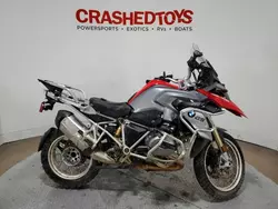 Salvage motorcycles for sale at Dallas, TX auction: 2015 BMW R1200 GS