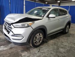 Salvage cars for sale at Harleyville, SC auction: 2017 Hyundai Tucson Limited