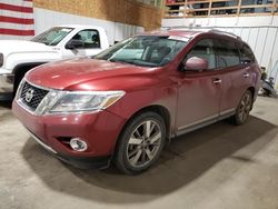 Nissan salvage cars for sale: 2014 Nissan Pathfinder S