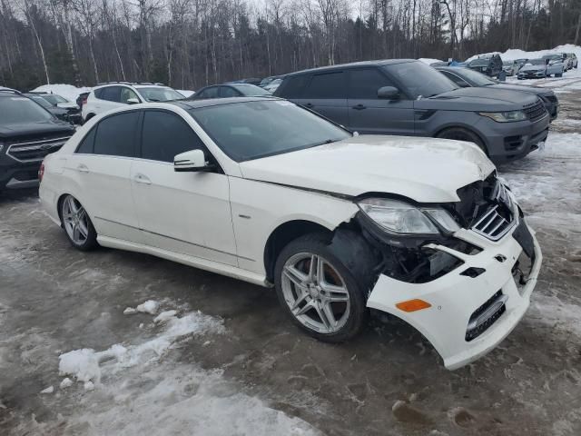 2012 Mercedes-Benz E 550 4matic