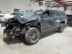 Salvage cars for sale at Chambersburg, PA auction: 2019 Cadillac Escalade ESV Premium Luxury