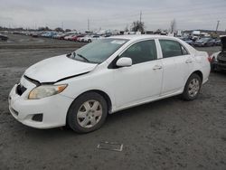 Salvage cars for sale at Eugene, OR auction: 2009 Toyota Corolla Base