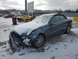 Mercedes-Benz salvage cars for sale: 2007 Mercedes-Benz CLK 350