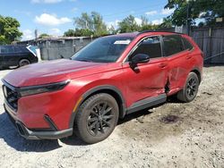 Salvage cars for sale at Opa Locka, FL auction: 2023 Honda CR-V Sport