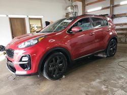 Salvage cars for sale at Pekin, IL auction: 2020 KIA Sportage S