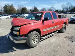 Salvage trucks for sale at Madisonville, TN auction: 2005 Chevrolet Silverado K1500