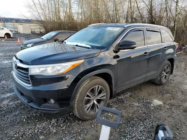 2016 Toyota Highlander XLE