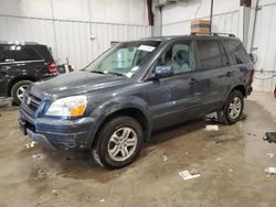 Salvage cars for sale at Franklin, WI auction: 2005 Honda Pilot EXL