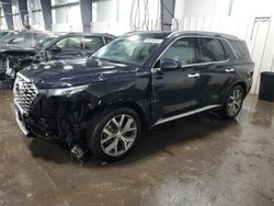 Salvage cars for sale at Ham Lake, MN auction: 2022 Hyundai Palisade SEL