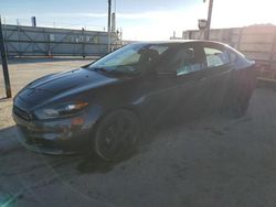 Salvage cars for sale from Copart Anthony, TX: 2016 Dodge Dart SXT