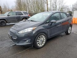 Salvage cars for sale at Portland, OR auction: 2014 Ford Fiesta SE