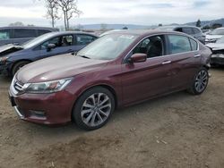 Salvage cars for sale at San Martin, CA auction: 2014 Honda Accord Sport