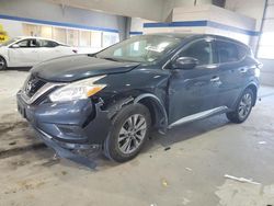 Salvage cars for sale at Sandston, VA auction: 2017 Nissan Murano S