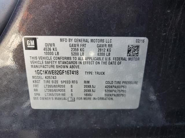 2016 Chevrolet Silverado K2500 Heavy Duty LTZ