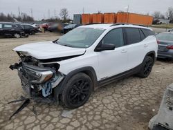 Salvage cars for sale at Bridgeton, MO auction: 2021 GMC Terrain SLE