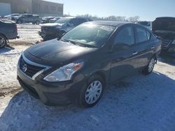 Salvage cars for sale at Kansas City, KS auction: 2018 Nissan Versa S