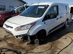 Salvage cars for sale from Copart Pekin, IL: 2018 Ford Transit Connect XLT