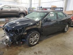 Salvage cars for sale at Wayland, MI auction: 2017 Toyota Camry LE