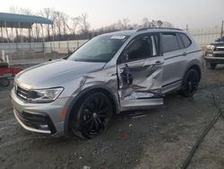 Volkswagen salvage cars for sale: 2021 Volkswagen Tiguan SE