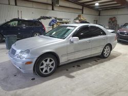 Salvage cars for sale at Chambersburg, PA auction: 2002 Mercedes-Benz C 320