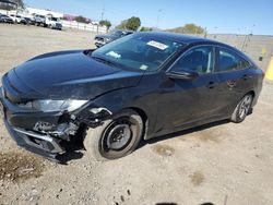 Honda salvage cars for sale: 2019 Honda Civic LX