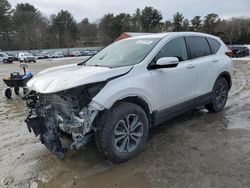 Salvage cars for sale at Mendon, MA auction: 2021 Honda CR-V EXL