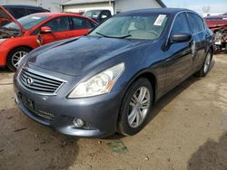 Infiniti salvage cars for sale: 2012 Infiniti G25 Base