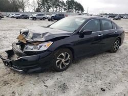 Honda salvage cars for sale: 2017 Honda Accord LX