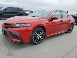 Salvage cars for sale at Grand Prairie, TX auction: 2023 Toyota Camry SE Night Shade