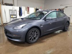 Salvage cars for sale at Elgin, IL auction: 2022 Tesla Model 3