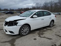 Salvage cars for sale at Ellwood City, PA auction: 2019 Nissan Sentra S