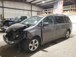 Salvage cars for sale at Sikeston, MO auction: 2014 Toyota Sienna LE