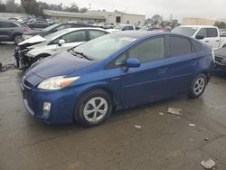 Salvage cars for sale from Copart Martinez, CA: 2011 Toyota Prius