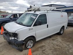 Salvage trucks for sale at Mcfarland, WI auction: 2020 Chevrolet Express G2500