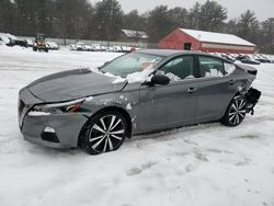 Salvage cars for sale at Mendon, MA auction: 2019 Nissan Altima SR